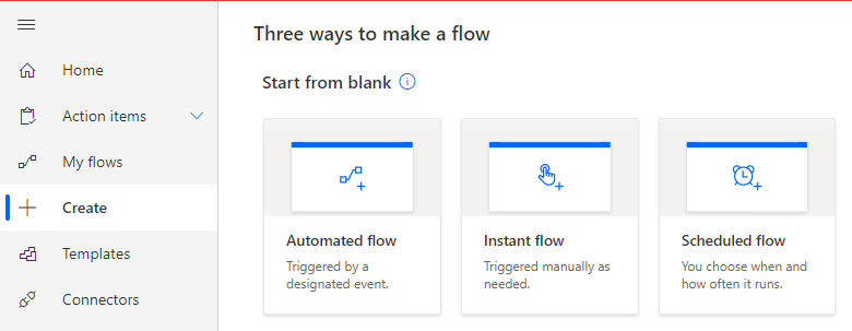 create a flow